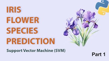 Iris Flower Species Prediction - Part 1 | Machine Learning | SVM | Classifier | Python
