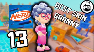 GRANNY as NEW Skin in NERF 🔫 NERF: Superblast - Gameplay Walkthrough |Part 13|