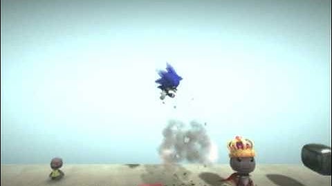 LBP2 BETA: Working Sonic the Hedgehog sackbot