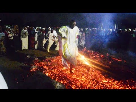 fire walking youtube