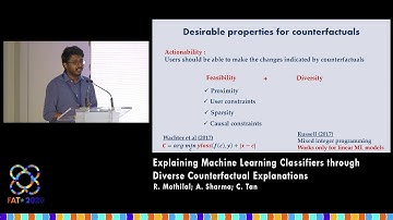 Explaining Machine Learning Classifiers through Diverse Counterfactual Explanations