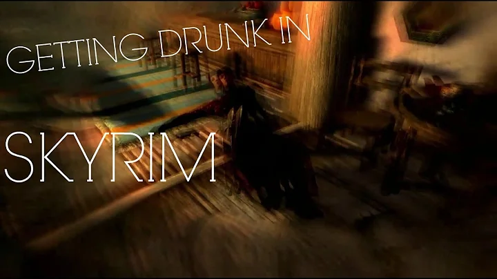 Skyrim | Realistic Needs And Diseases Mod (Getting Drunk)
