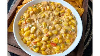 Cheesy Corn Dip for Winter Parties | Flavours Of Food