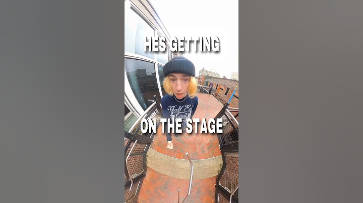 crashing a concert