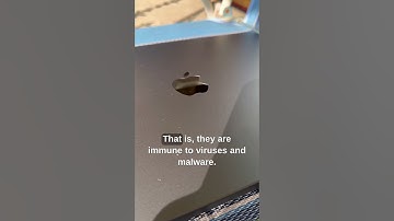 Macs are immune to viruses…