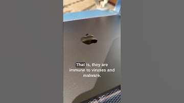 Macs are immune to viruses…
