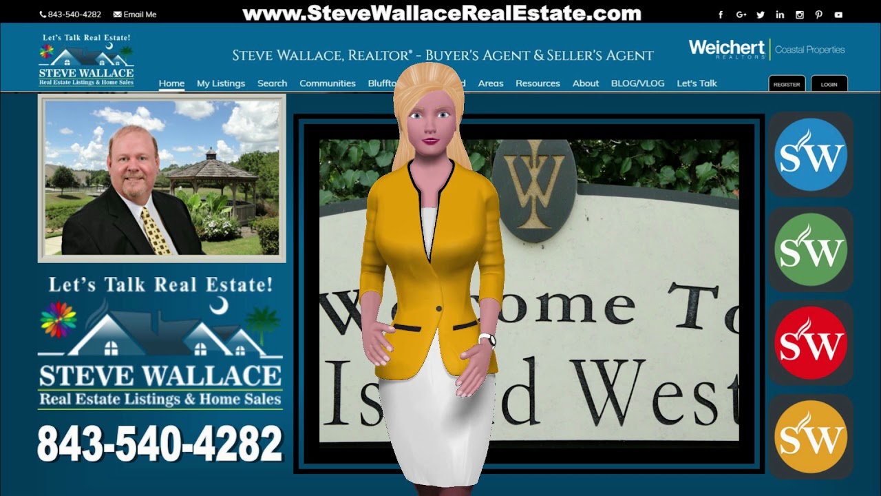 Island West Bluffton SC Homes for Sale Steve Wallace YouTube