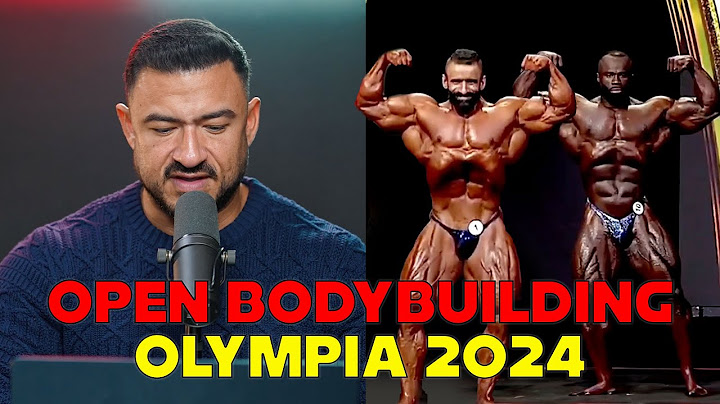 Mr. Olympia 2024 Open Bodybuilding - War das fair?