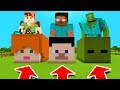 Minecraft PE : DO NOT CHOOSE THE WRONG HEAD! (Alex.EXE, Herobrine & Mutant Zombie)