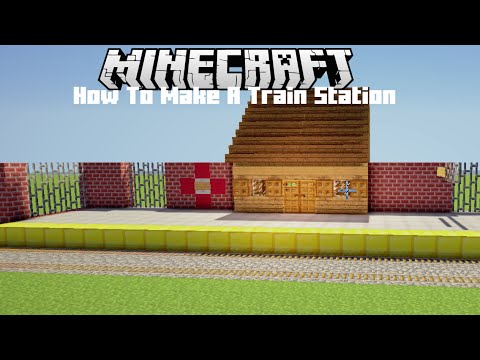 how to build a train station in minecraft how to build a train station in minecraft