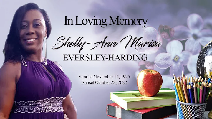 Celebrating the Life of Shelly-Ann Marisa Eversley-Harding