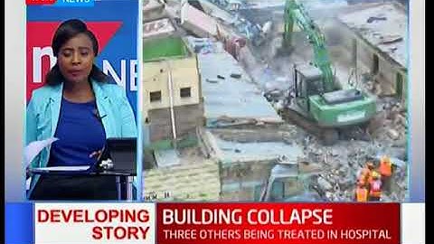 DEVELOPING STORY: Two people confirmed dead after a 5 storey building collapses in Huruma