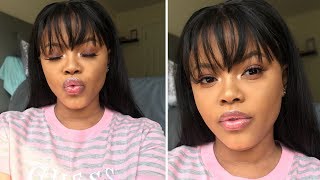 Minimal Date Makeup + Hair Tutorial ft Nadula Hair | Naturally Sunny