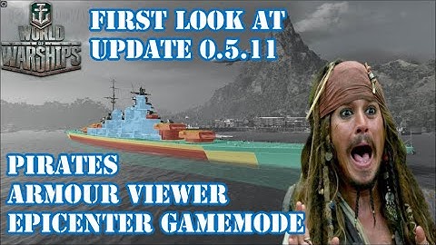 First look at patch 0.5.11 Update on Testservers. Pirates, Armour Viewer and Epicenter Gamemode