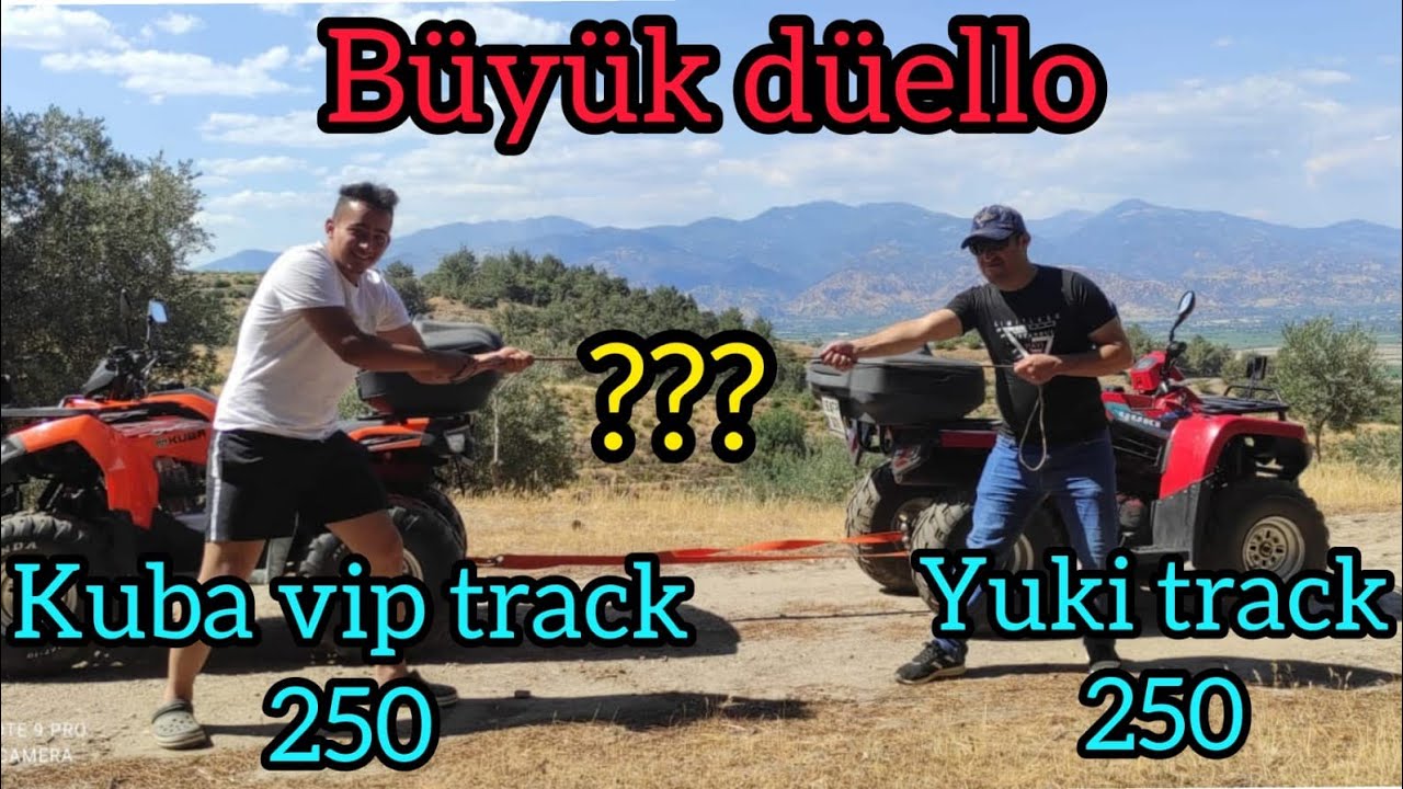KUBA MI YUKİ Mİ BÜYÜK DÜELLO EN GÜÇLÜ HANGİSİ KUBA VIP TRACK 250 YUKİ TRACK 250 BÜYÜK KAPIŞMA