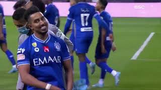 خلط جماعي من لاعبين الهلال بعد هدف سالم  🔥😂😂