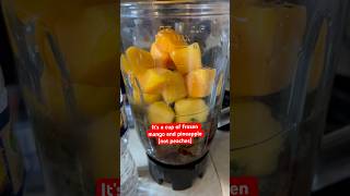 Easy MANGO, PINEAPPLE ,KALE Smoothie Recipe ? NO BANANA?? askjoche smoothierecipe healthyfood