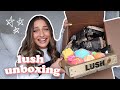 WHAT'S INSIDE A LUSH PR PACKAGE! ⚡️54 new bath bombs!