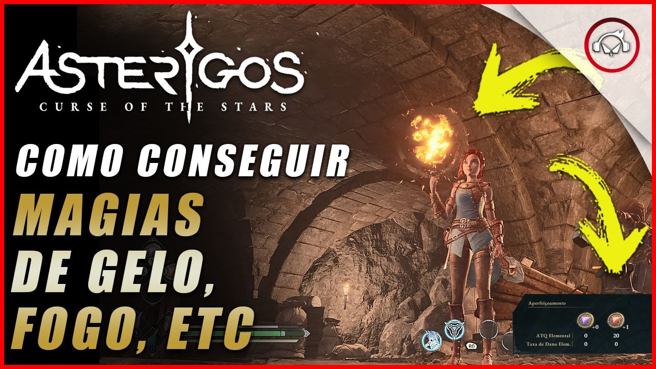 Miniatura do vídeo Asterigos: Curse of the Stars, Como conseguir encantamento de gelo | Super dica