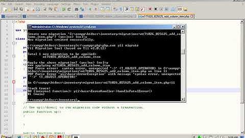 Studi Kasus Migrasi Database dan CRUD menggunakan GII pada YII2