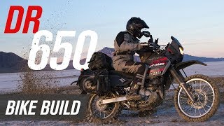 Suzuki DR650 Adventure Bike Build