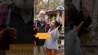 Unbelievable $6k Shabby Shed Makeover! #shorts