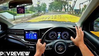 POV REVIEW | Suzuki NEW ERTIGA GX HYBRID 1.5 AT 2022 | HYBRID FOR THE PEOPLE | Car Tour & Test Drive