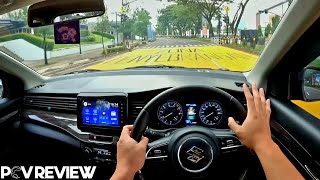 POV REVIEW | SUZUKI NEW ERTIGA GX HYBRID 1.5 A/T 2022 | HYBRID, IRIT, MURAH! | Car Tour & Test Drive