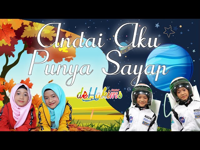 Rakana & Raina Hakim - ANDAI AKU PUNYA SAYAP  (Animation Music Video) class=
