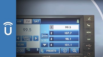 Save Your Favorite Stations | Uconnect® 730N System