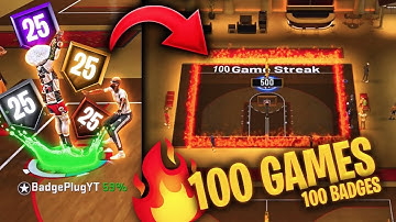 I took my 100+ BADGE DEMIGOD BUILD TO THE COMP STAGE! Best Jumpshot in nba 2k20