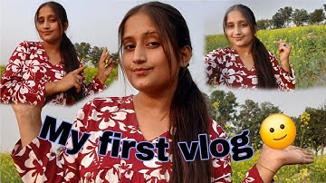 My first vlog || my first vlog viral ||