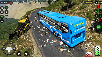 Offroad Bus Driving Bus Sim 3D - Gameplay Walkthrough Part 2 - Android GamePlay