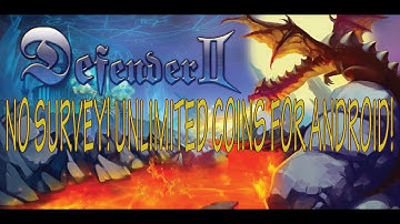 Defenders 2 Unlimited GEMS/COINS Android