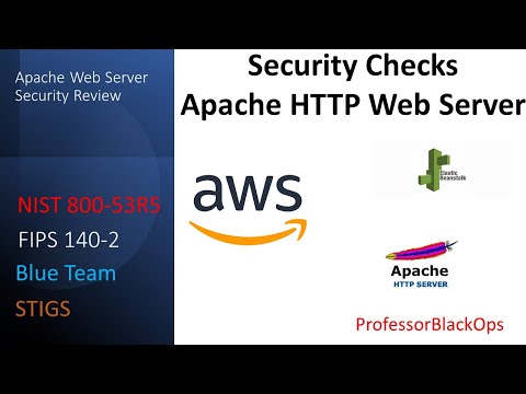 What are the Apache web HTTPD server checks? Blue Team |  DISA STIGs |  Cybersecurity for the people
