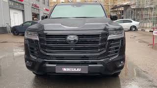 Выполнили антихром для автомобилей Toyota Land Cruiser 300