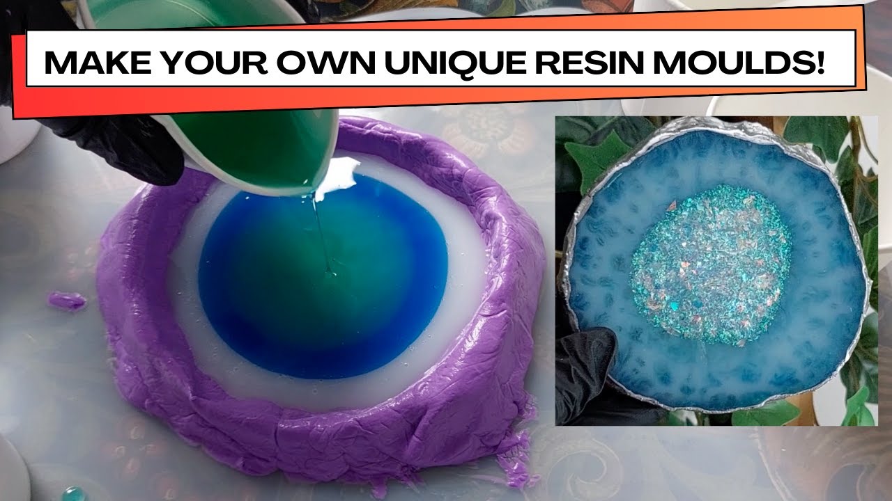 Why buy Silicone Moulds? JUST MAKE YOUR OWN UNIQUE DESIGN! #resinmolds 