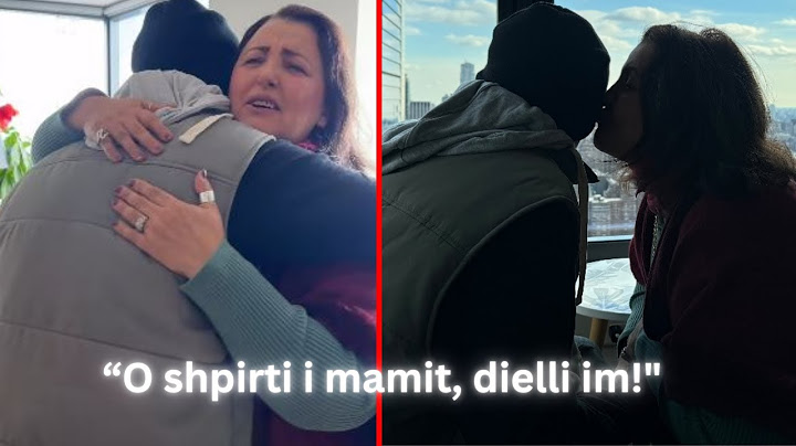 Emocione dhe lot! PARASHQEVI SIMAKU takon me ne fund djalin e saj LUKE