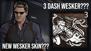 2V8 Wesker Has 3 Dashes??? - (2V8 Wesker info, Wesker Bugs, And New Wesker skin!)