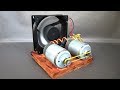 Free energy magnets motor with Computer Fan - Science projects DIY at school easy