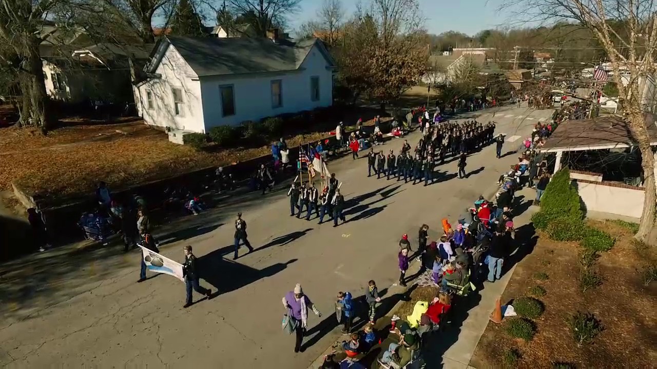 Christmas Parade Wake Forest NC 2016 YouTube