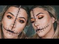 Voodoo Doll Halloween Makeup Tutorial | Vicky Alvarez