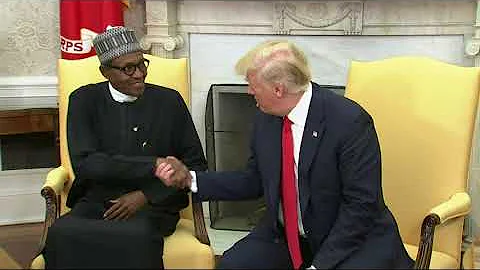 Trump Welcomes Nigerian President to White House