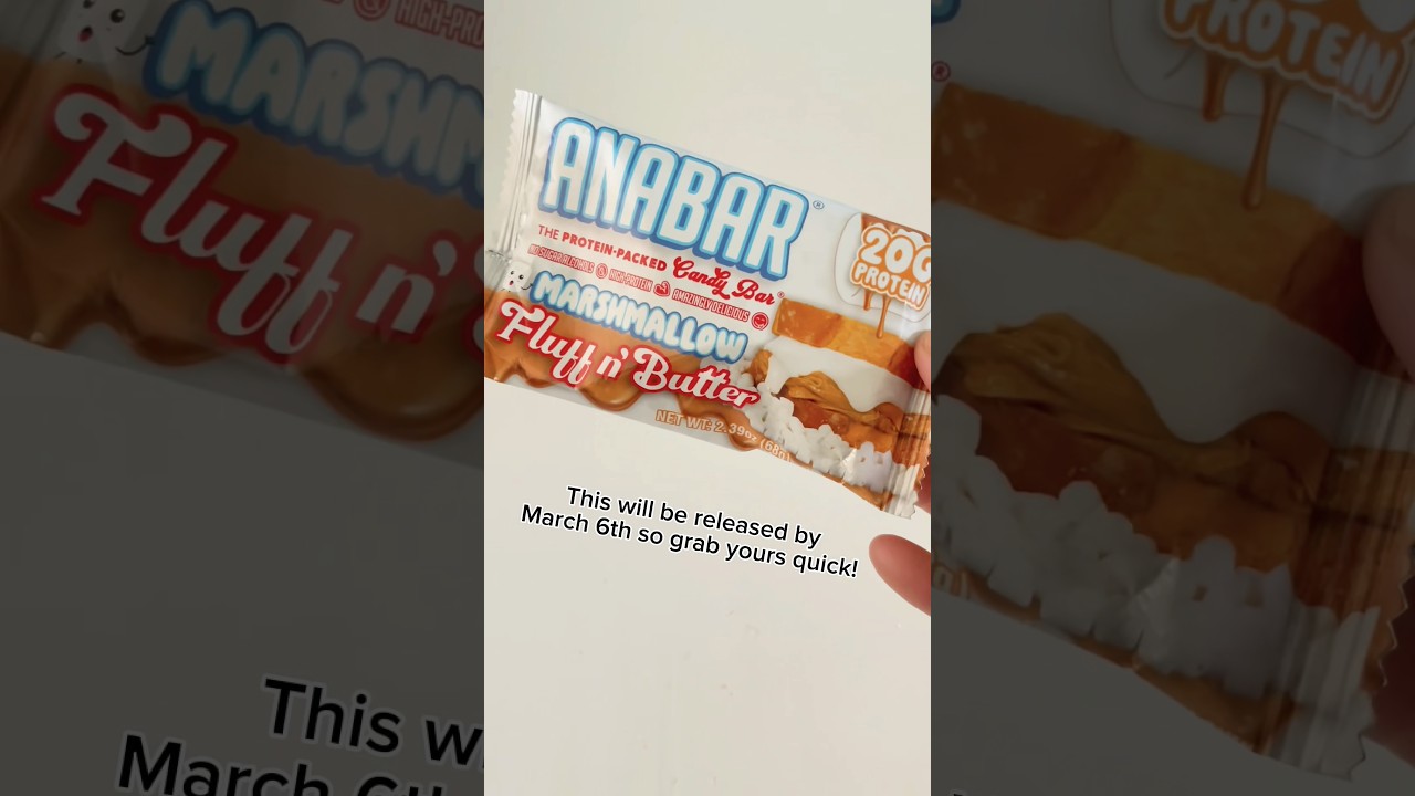 New Flavor! Anabar Marshmallow Fluff n Butter snack review 