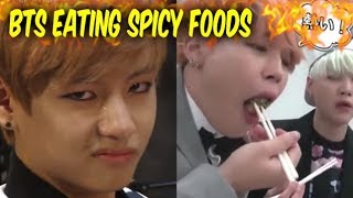 BTS VS Spicy Foods