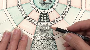 Zentangle Project Pack #04 -- 12 Days of Zentangle - Day 11