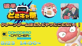 【第45回どこでもキャッチャーコラボ祭】クレーンゲームほぼ初心者が頑張ります！！[後半]【Vtuber】