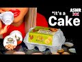 ASMR EATING REALISTIC CAKE EGG CARTON, CHOCOLATE, OREO, EDIBLE PRANK BOX, CAKE CUTTING, MUKBANG 먹방