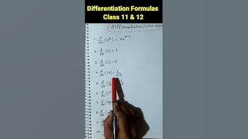🔥Differentiation Formulas | Class 11,12 | ✌Physics Derivatives #shorts #iitjee #viral #nda #cbse