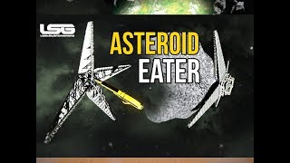 Space Engineers - Asteroid Eater HIDE YOUR ORE !!!